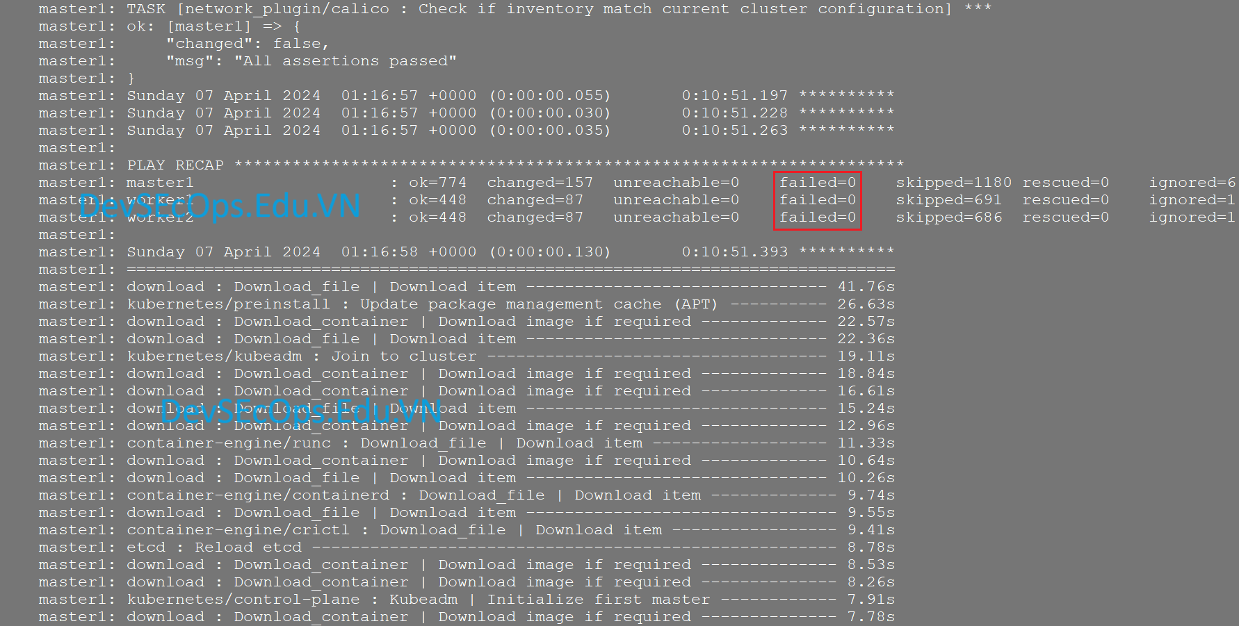 Build Kubernetes Cluster Bằng Kubespray Trên Ubuntu Server Và Rocky